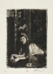 Woman with a Vase