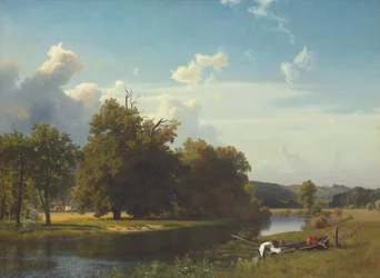 A River Landscape, Westphalia