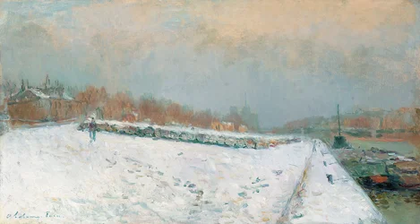 Port de Bercy, in Winter