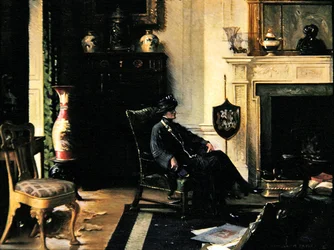 Lady in an Interior