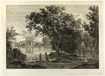 Lake in Villa Borghese