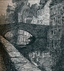 Bruges: The Green Quay, 1916-1917