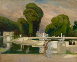 From St. Cloud Park, Paris