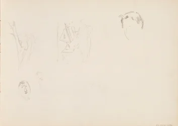 Face Sketches, Tree Trunk