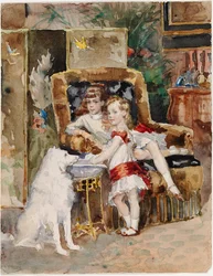 Michael and Xenia, Children of Tsar Alexander III