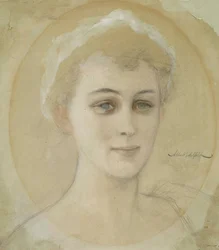 Portrait Study of Baroness Naomi (Emi) de la Chapelle