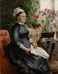 Portrait of Mrs. Anna Sinebrychoff