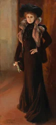 Portrait of the Opera Singer Aino Ackté