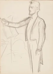 Robert Kajanus, Sketch for a Portrait