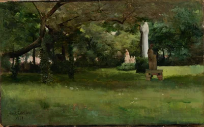 The Cluny Museum Garden in Paris