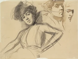 Three Studies for Portrait