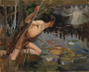 Youth and a Mermaid, sketch