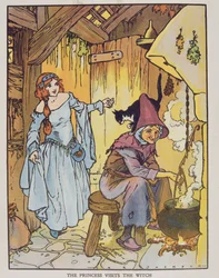 The Princess Visits the Witch from 