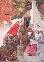 When She Saw Sir John She Curtsied Very Low, from The Water Babies Published by Humphrey Milford Oxford University Press, c.1930