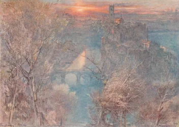 Fribourg, Switzerland: Sunrise