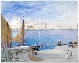 Venice, before the Campanile fell
