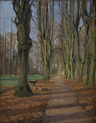 An Avenue in Søndermarken, Frederiksberg