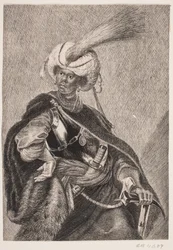 A Black African in Armor