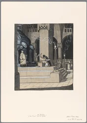 Design for a Political Cartoon: The Sacrifice of the Public School by Liberalism