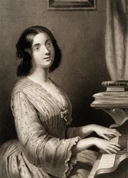 Singer accompanied by piano