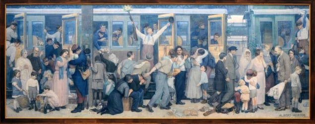 The Departure of the Soldiers – August 1914