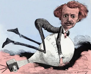 Cartoon by Nadar by Albert Humbert (1835 - 1886)