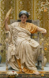 A Revery - A Look of Sadness on a Restful Face - She Hath no Cares - A Thing Hereditary in the Race, Comes Unawares, And Will Recur 