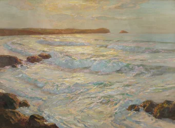 Summer Sea, Newquay, Cornwall, c.1920