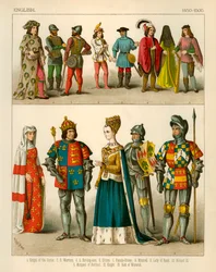 English Costume 1450-1500