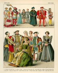 English Costume 1500-1550