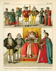English Costume 1550-1600