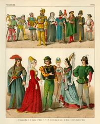 French Costume 1400
