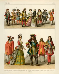 French Costumes 1600