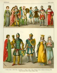 German Costume 1300-1350
