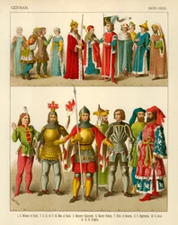 German Costume 1400-1450