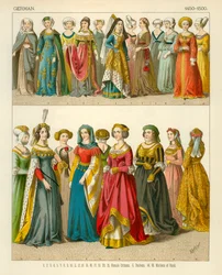 German Costume 1450-1500