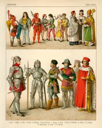 German Costume 1450-1500