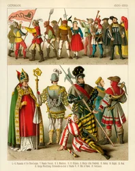 German Costume 1550-1600