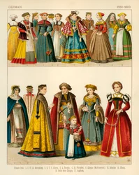 German Costume 1550-1600