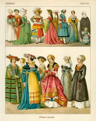 German Costumes 1500-1550