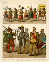 German Costumes 1600