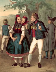 German Costume, Chur-Hessen and der Schwalm