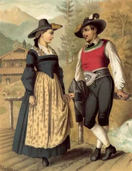 German Costume, Tyrol Billerthal