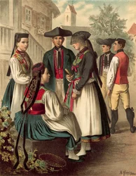 German Costume, Wurtemberg Betzingen