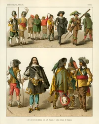 Netherlands Costumes 1600