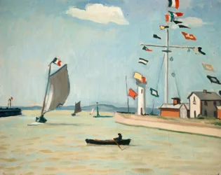 The Harbour of Honfleur