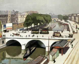 Le Pont Saint Michel in Paris