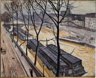 Paris in Winter (Quai de Bourbon)