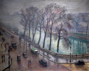 Paris, the Quai Conti in Autumn, 20th Century