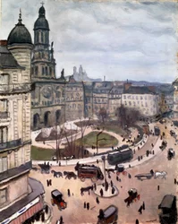 Place de la Trinité in Paris, 1911